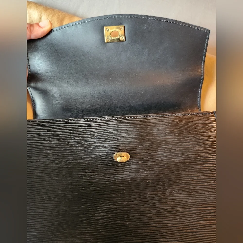 Louis Vuitton Black Epi Leather Malesherbes Bag - Picture 10 of 16